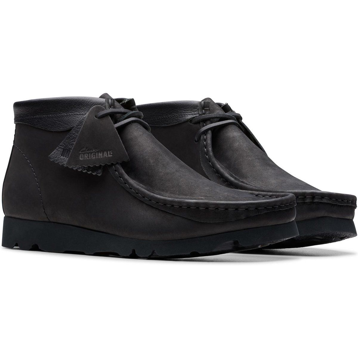 Herren Wallabee Leder Stiefeletten