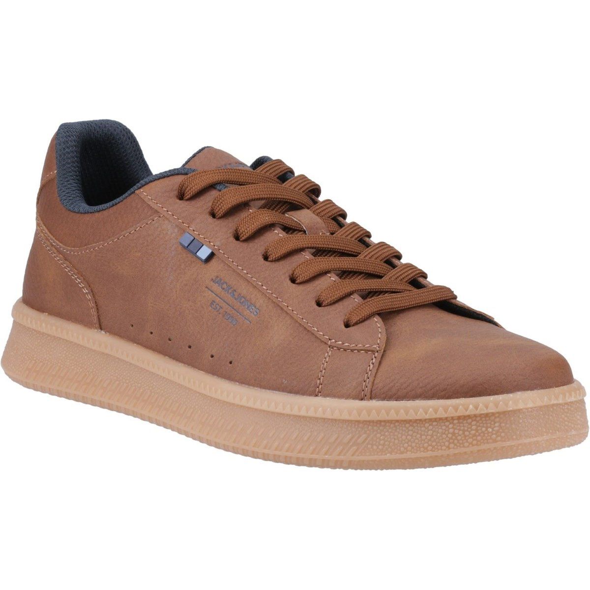 Jack & Jones Haven Tumble Polyurethan Herren Sneakers in Cognac