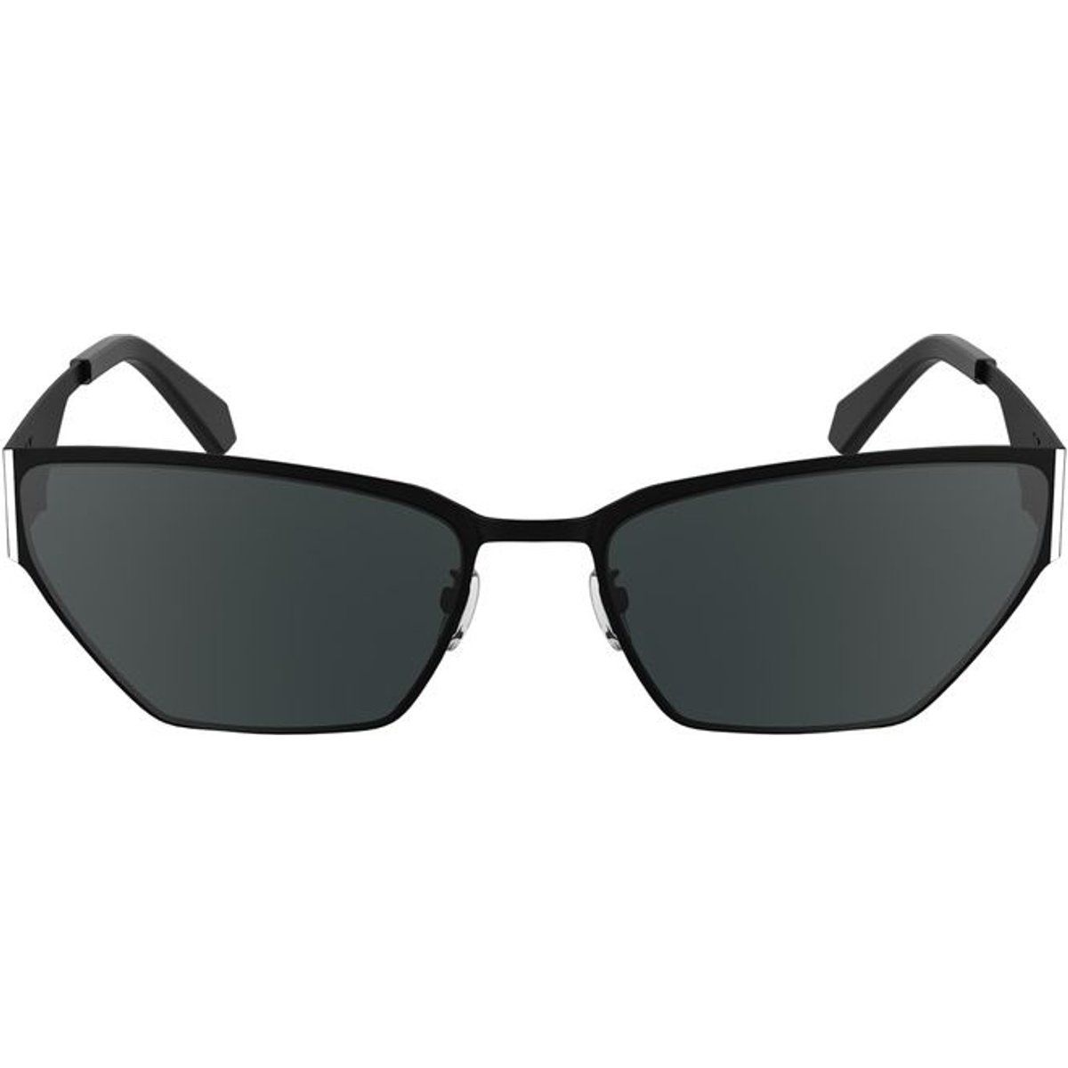 Elegante Katzenaugen-Sonnenbrille mit Metallrahmen