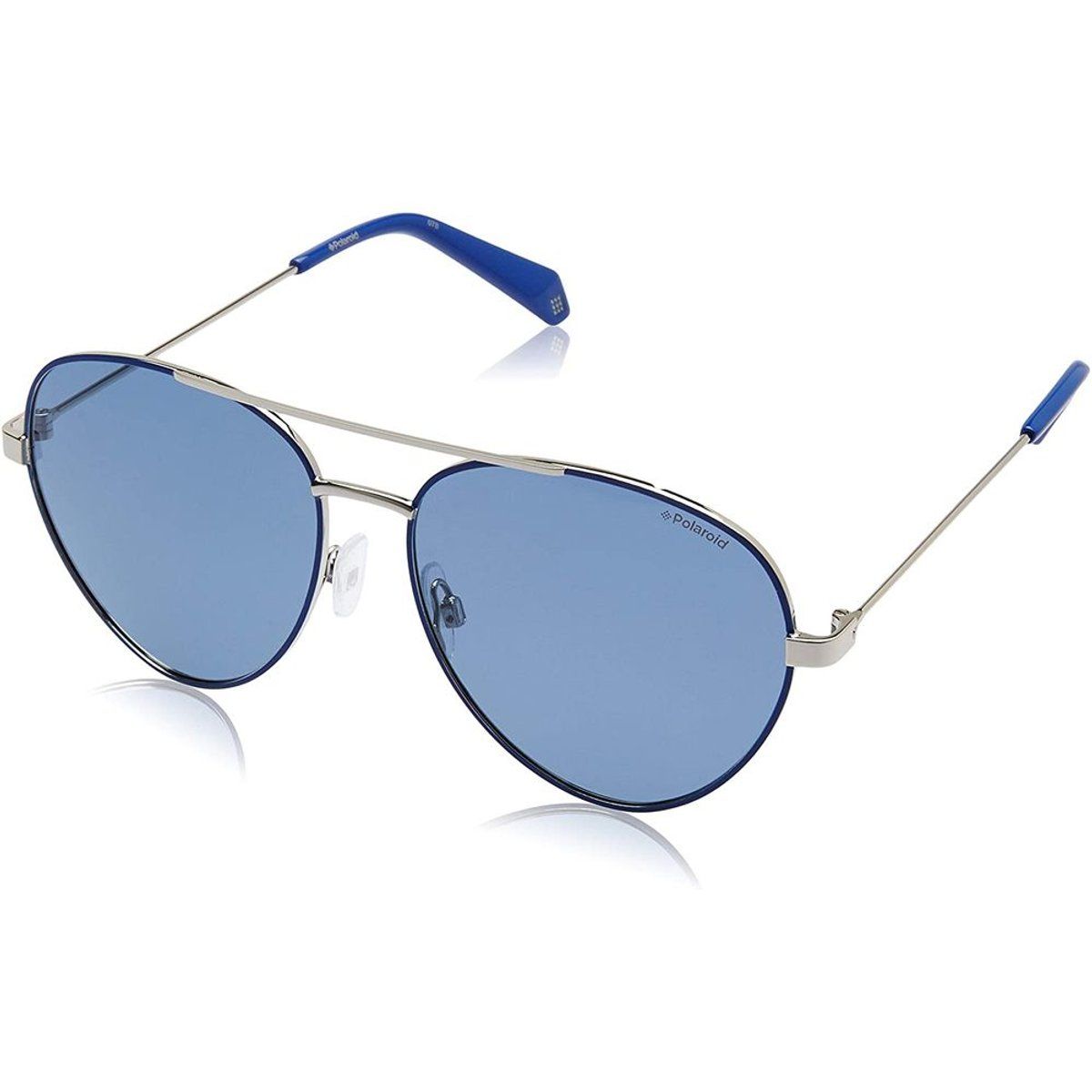 Blaue Aviator Sonnenbrille