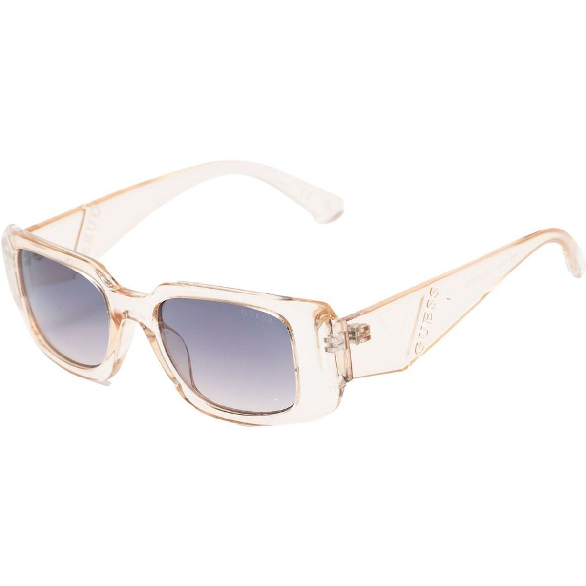 Rechteckige Sonnenbrille mit Farbverlauf
