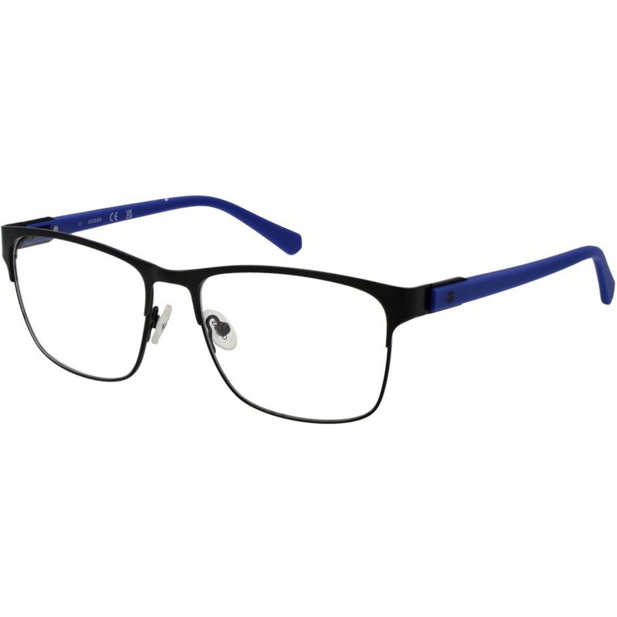 Rechteckige Metallrahmen-Brille