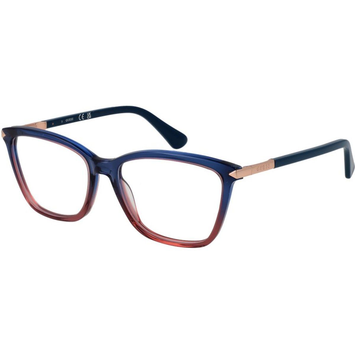 Brille mit Acetatrahmen, Zweifarbdesign
