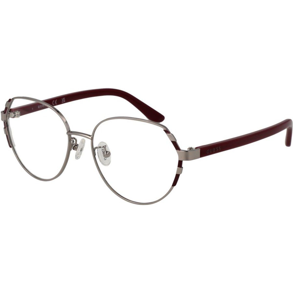 Ovale Metallrahmen-Brille
