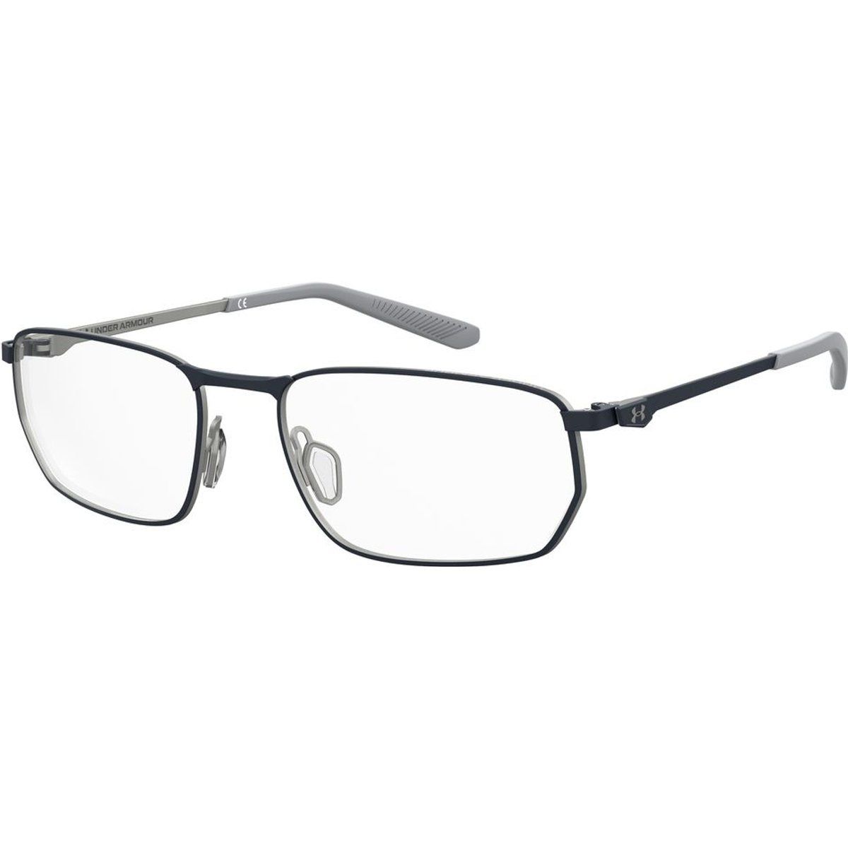Rechteckige Metallbrille