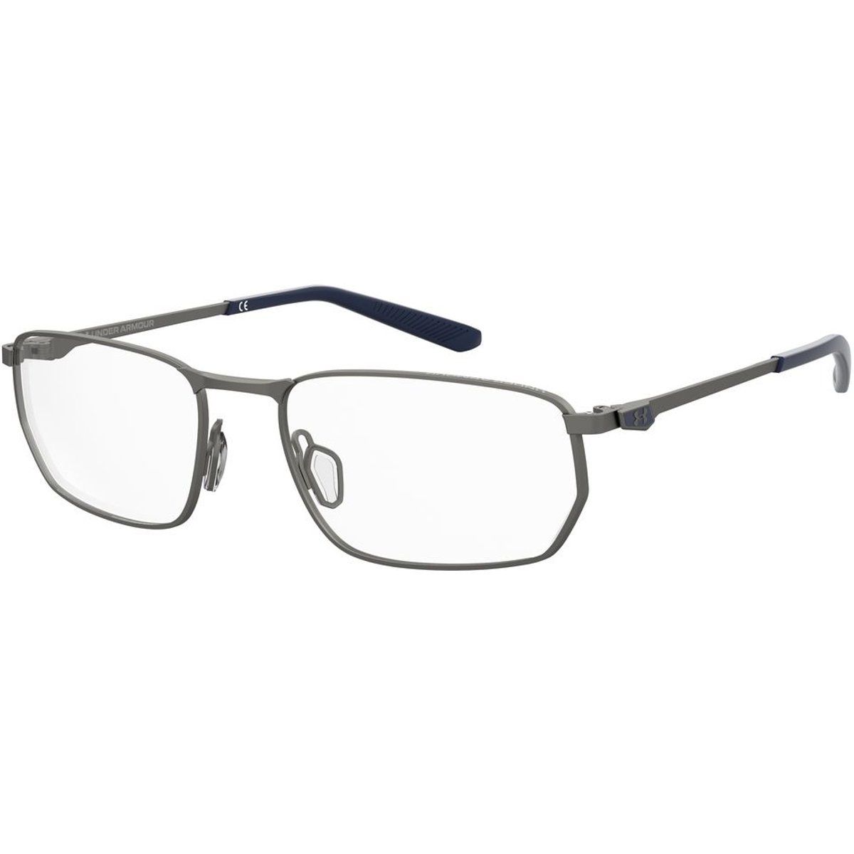 Rechteckige Metallrahmenbrille