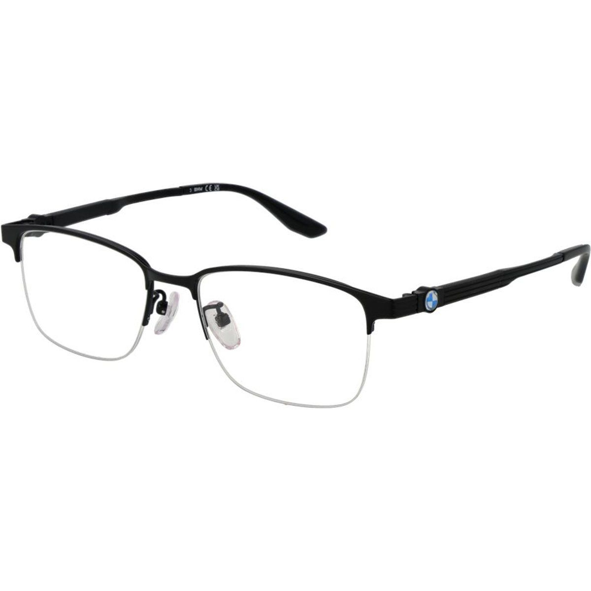 Halbrandlose Metallbrille