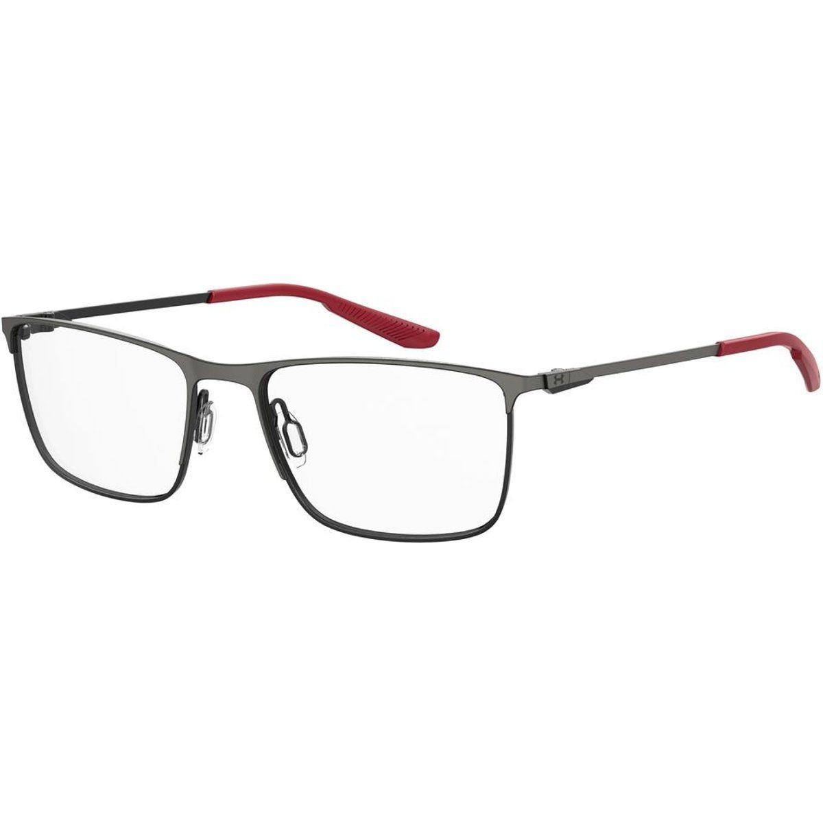 Rechteckige Metallrahmen-Brille