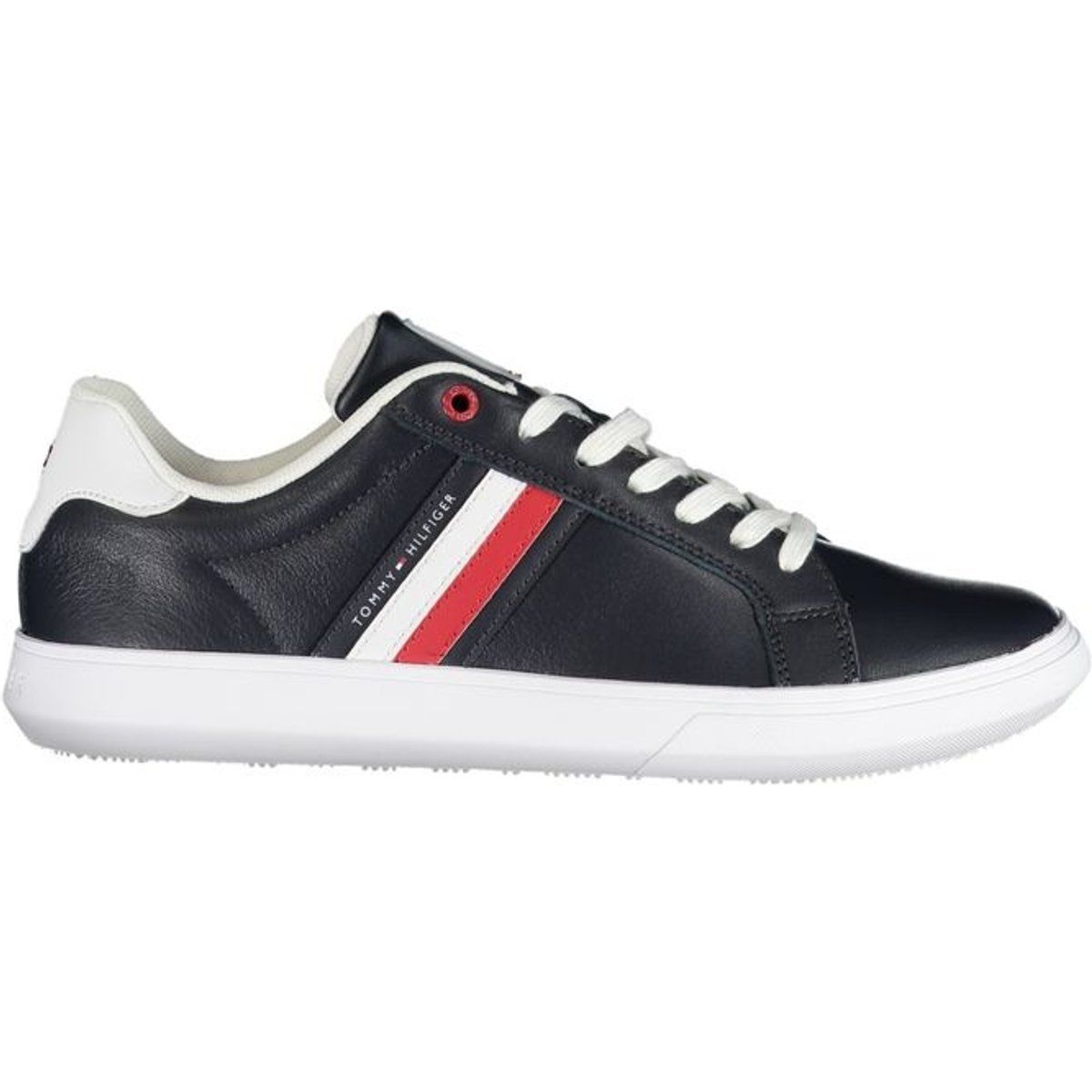 Leder-Sneakers mit niedrigem Schaft