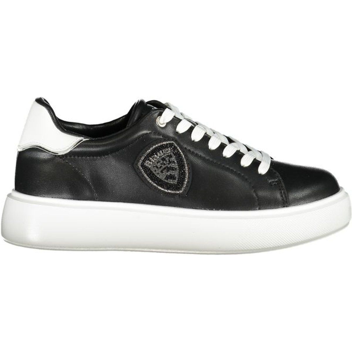 Leder-Sneaker mit niedrigem Schaft