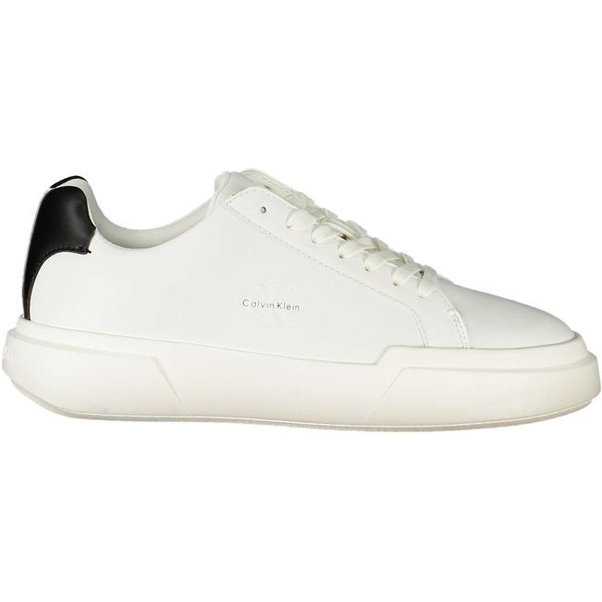 Weiße Leder-Sneakers