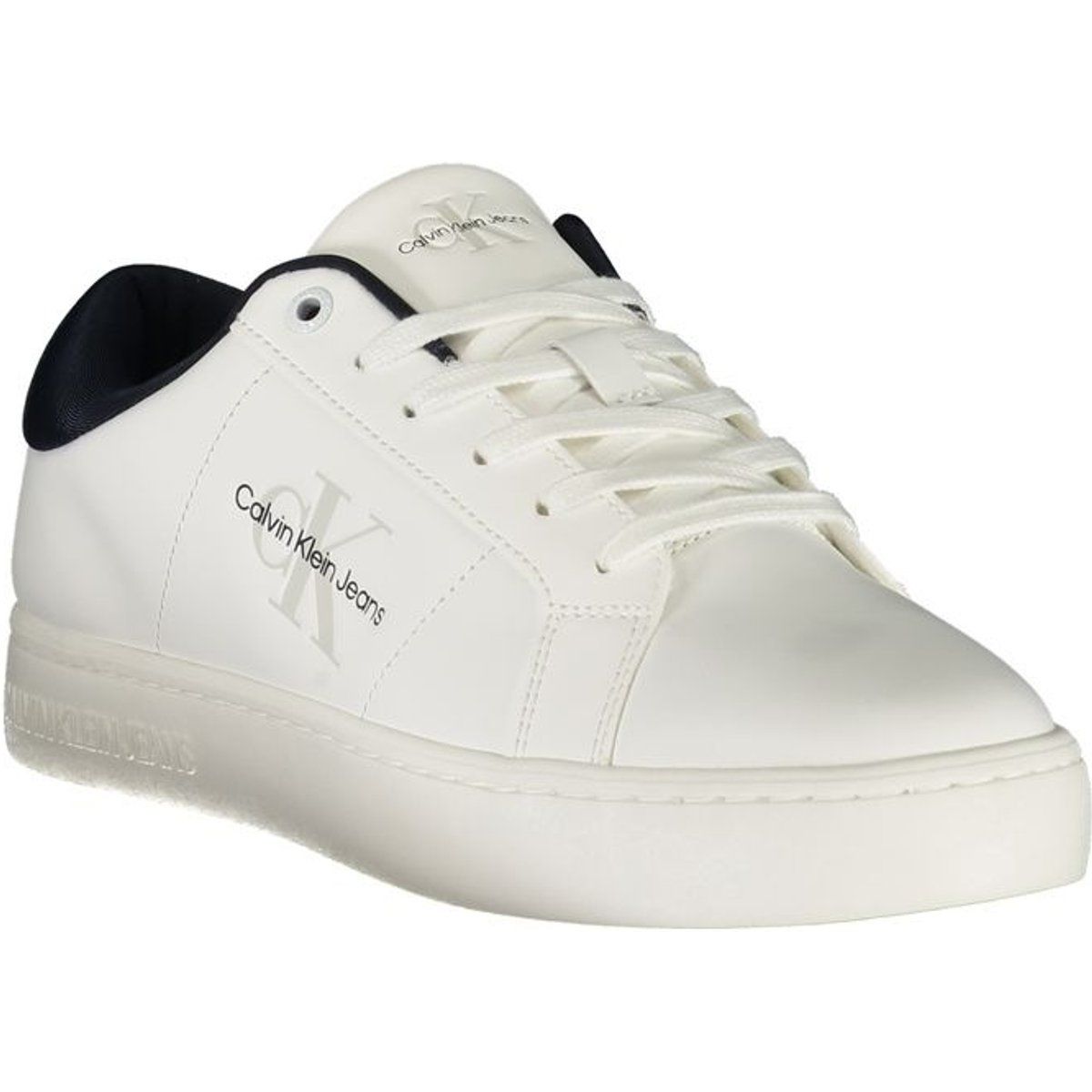 Modischer Low-Top-Sneaker in Lederoptik