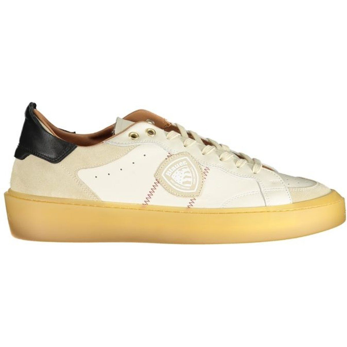 Leder- und Wildleder-Sneaker