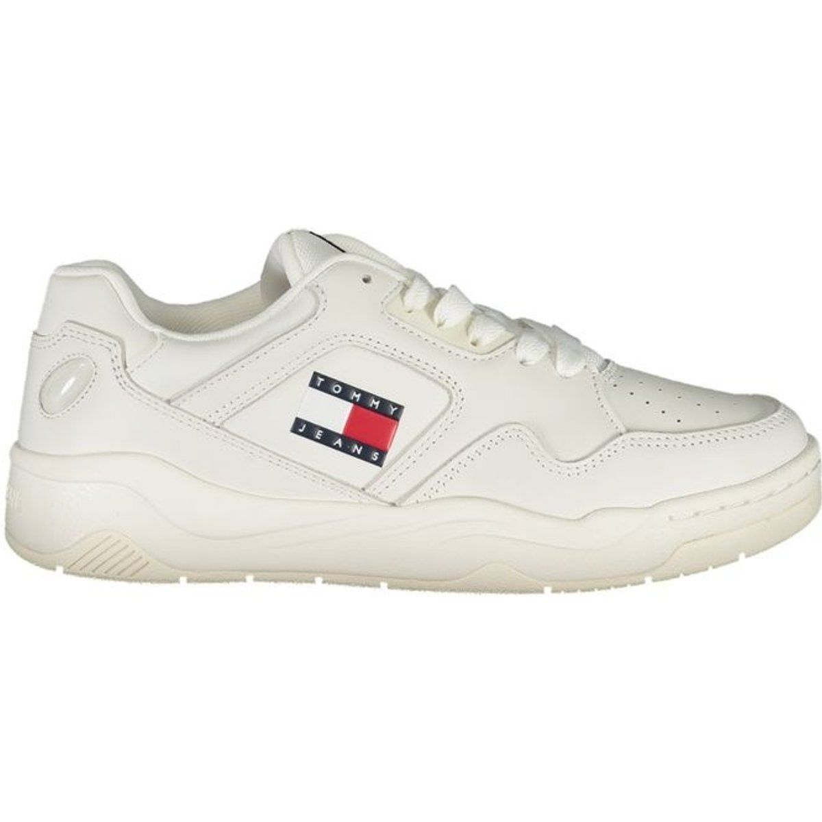 Saubere Court-Style Leder-Sneakers