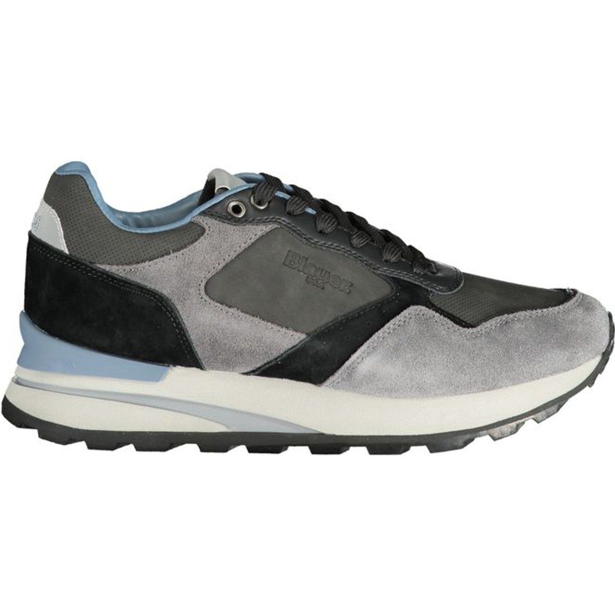 Retro Laufschuhe mit Wildleder-Einsatz