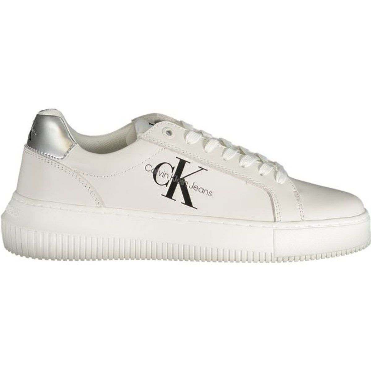 Plateau-Sneakers mit Logo-Detail
