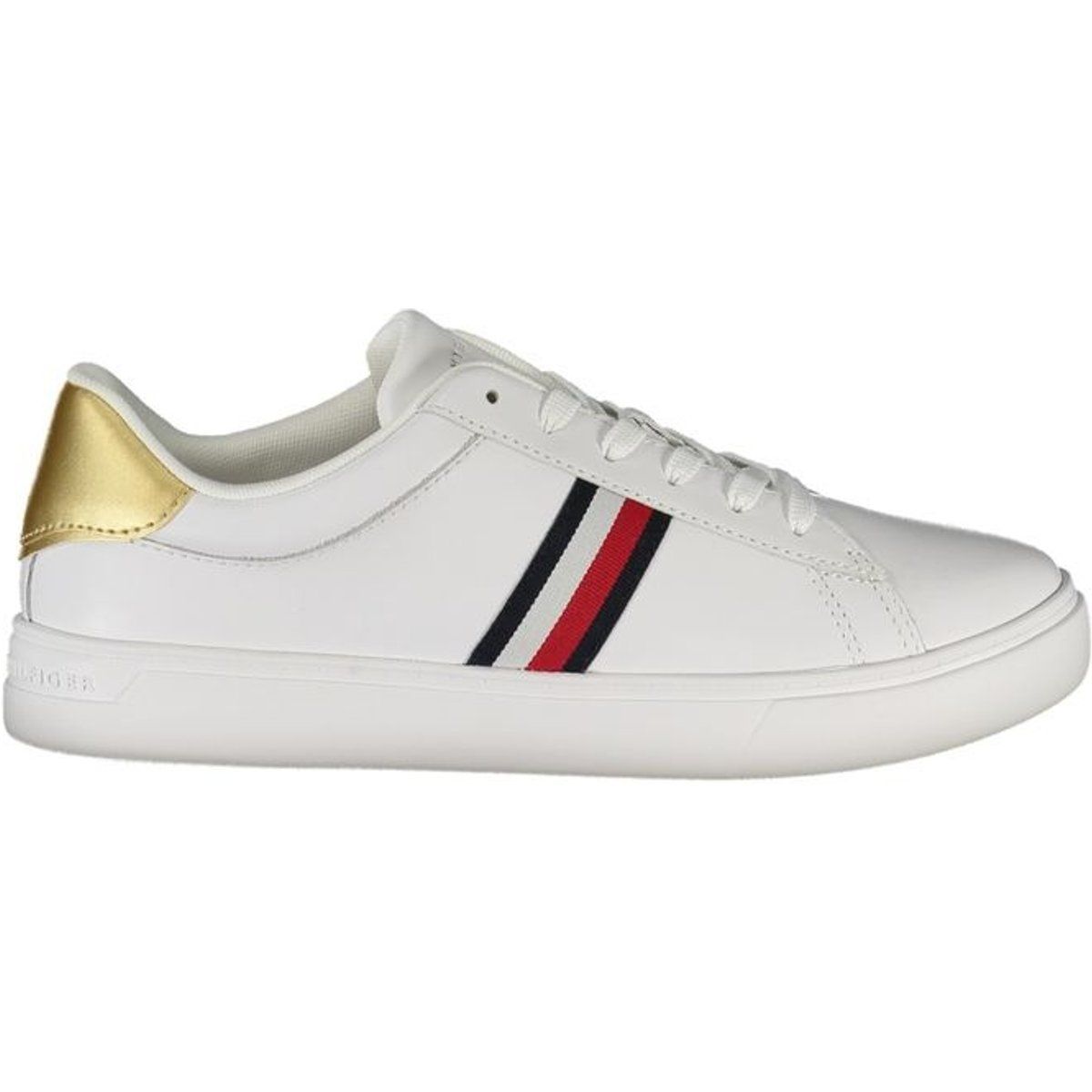 Klassische Leder-Low-Top-Sneakers