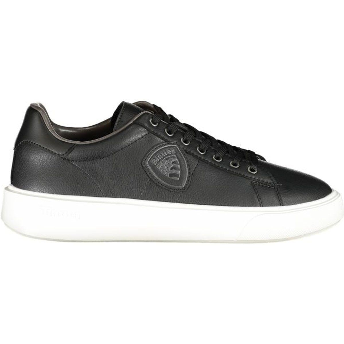 Klassischer Leder-Sneaker mit niedrigem Schaft