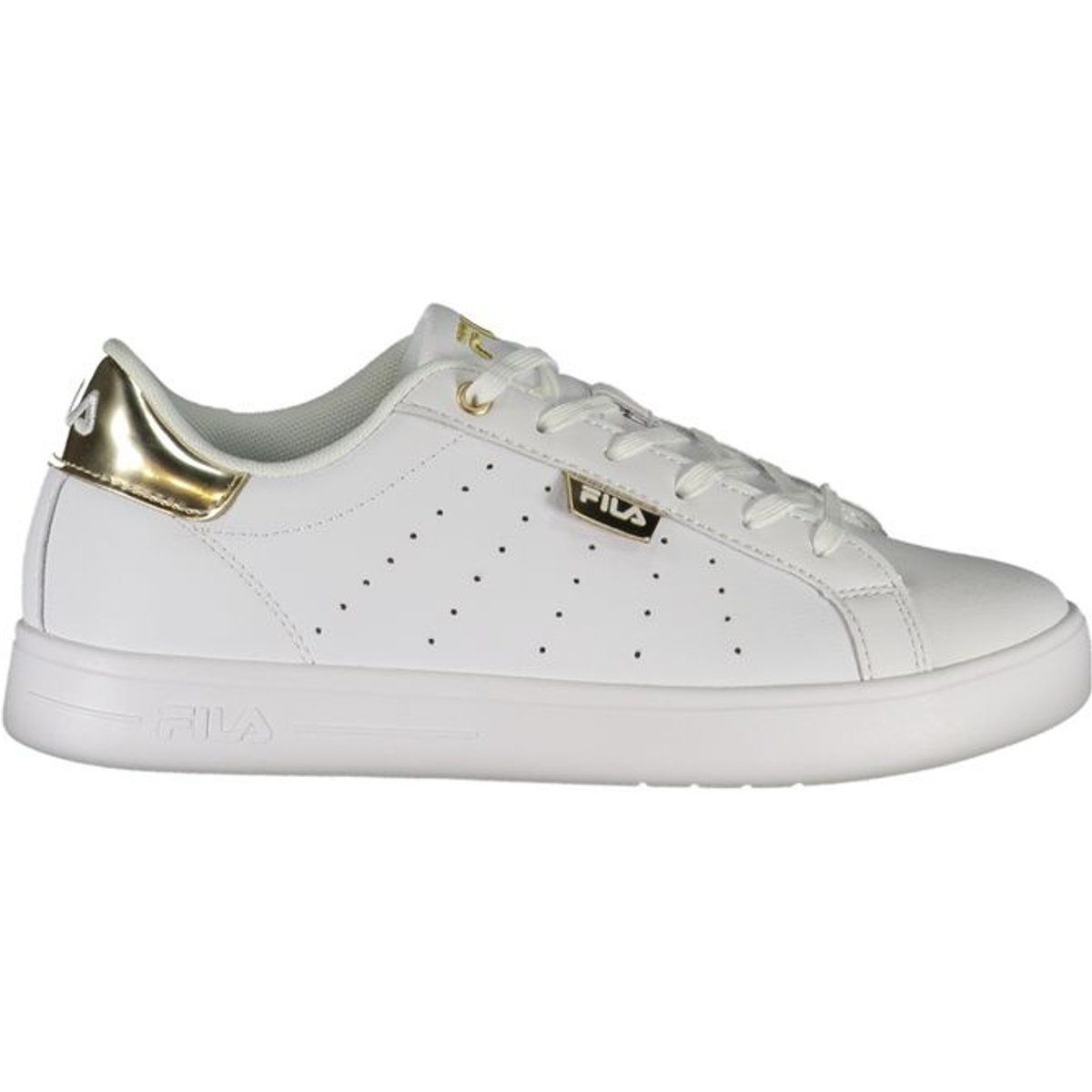 Lässiger Low-Top-Sneaker mit Metallic-Akzenten