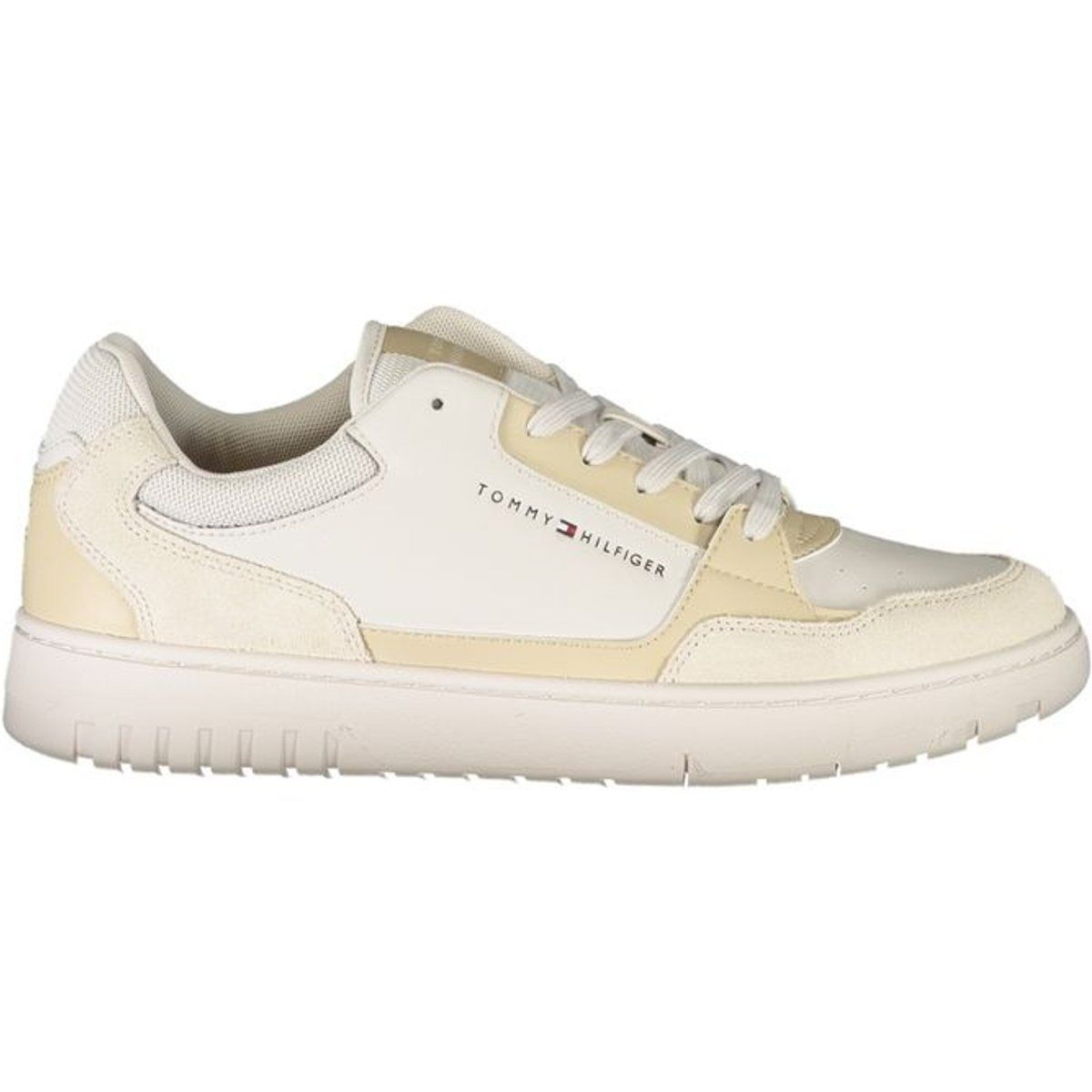 Low-Top Sneaker aus Leder und Wildleder