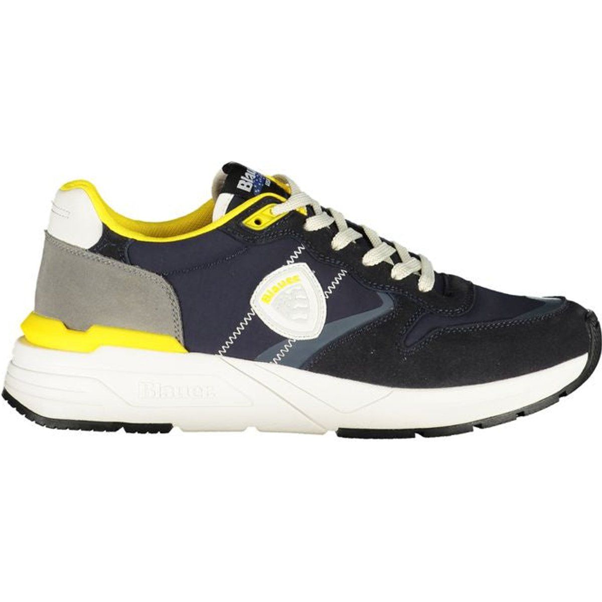 Sportliche Fashion-Sneakers mit Farbakzenten