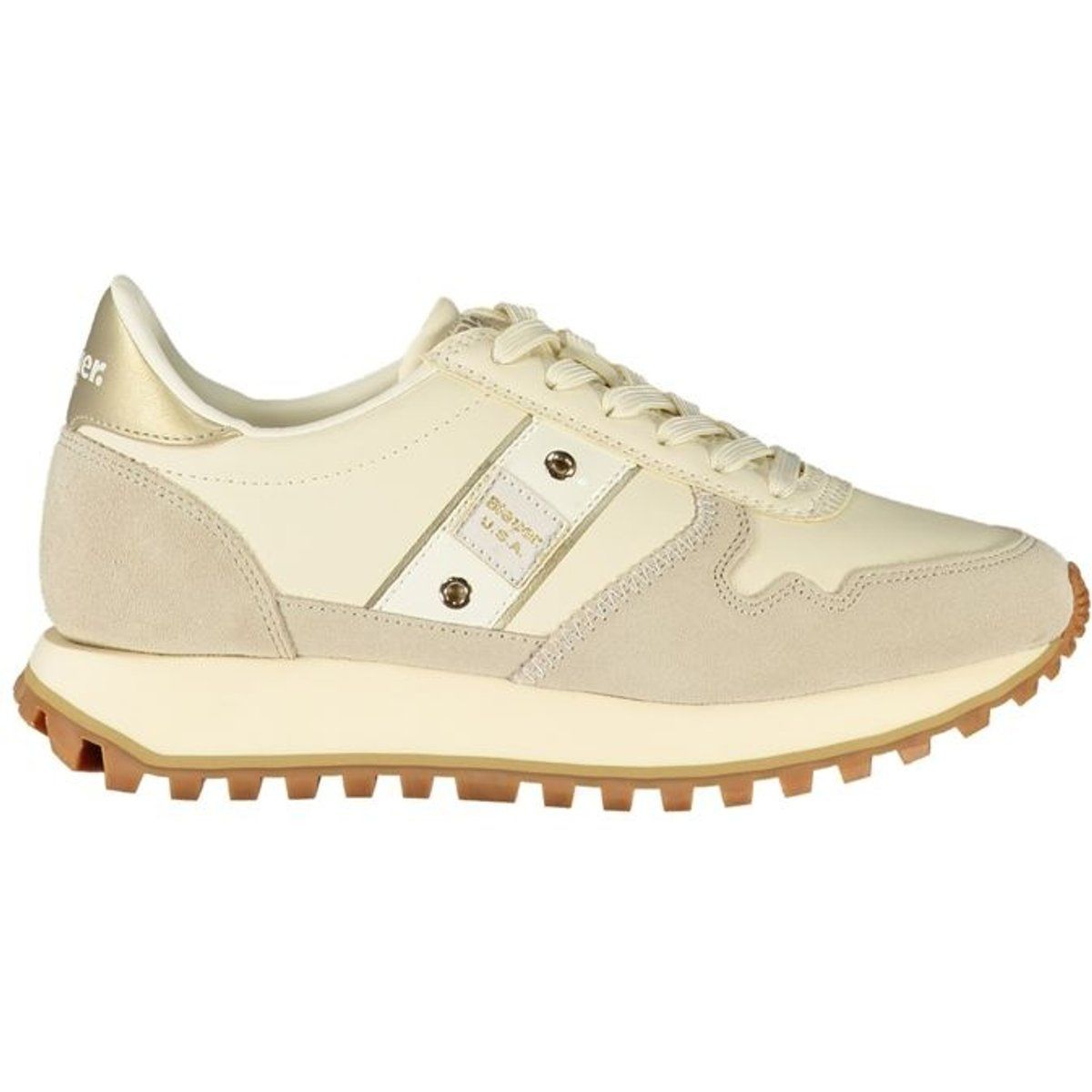 Ledercreme Sneakers