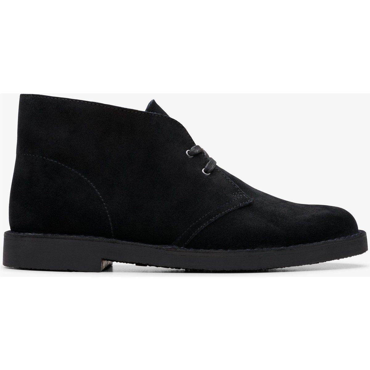 Klassische Desert Boots aus schwarzem Wildleder