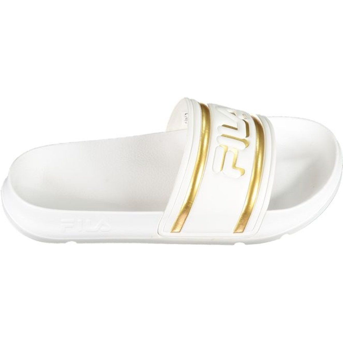 Slide Sandalen mit geprägtem Logo