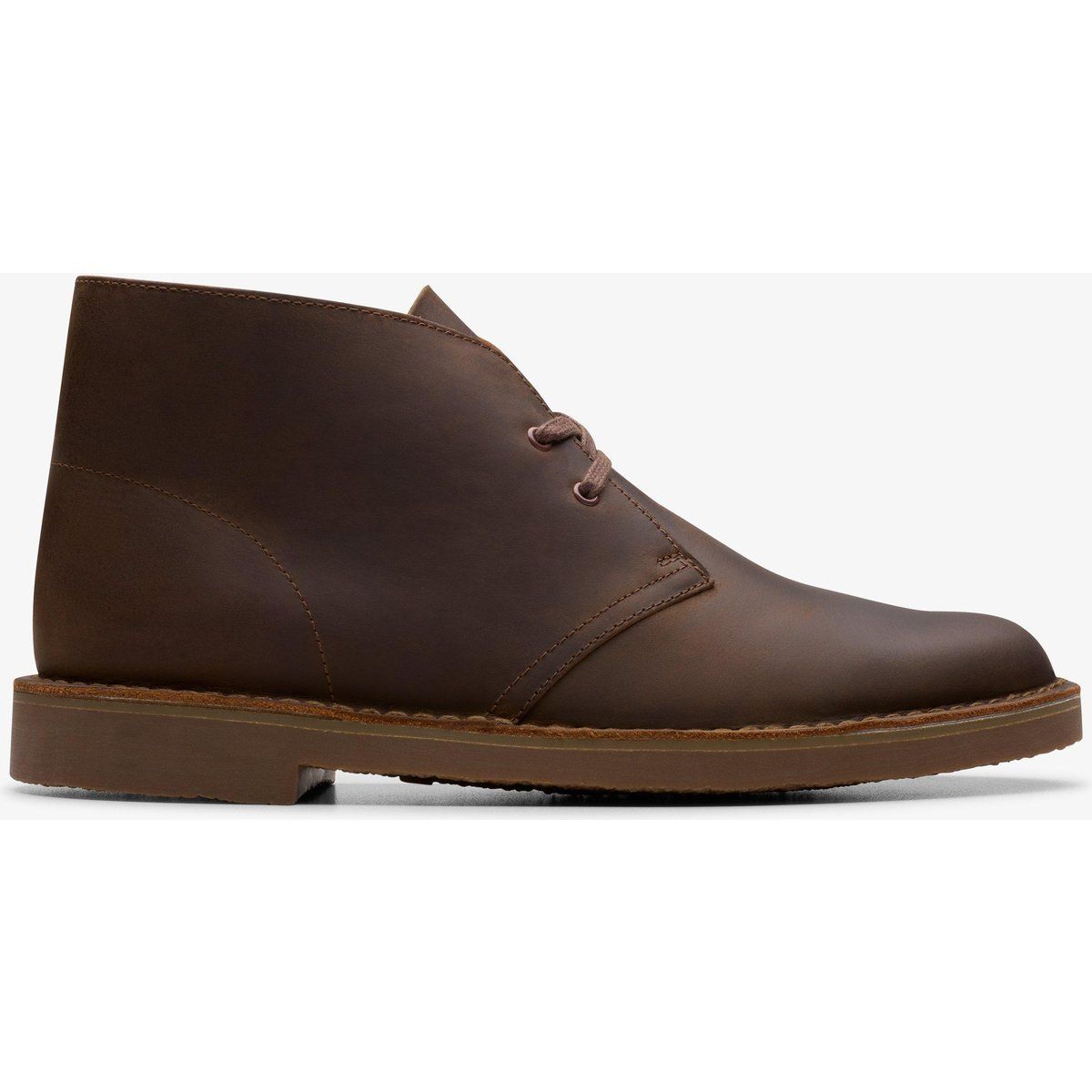 Brauner Desert Boot aus Leder