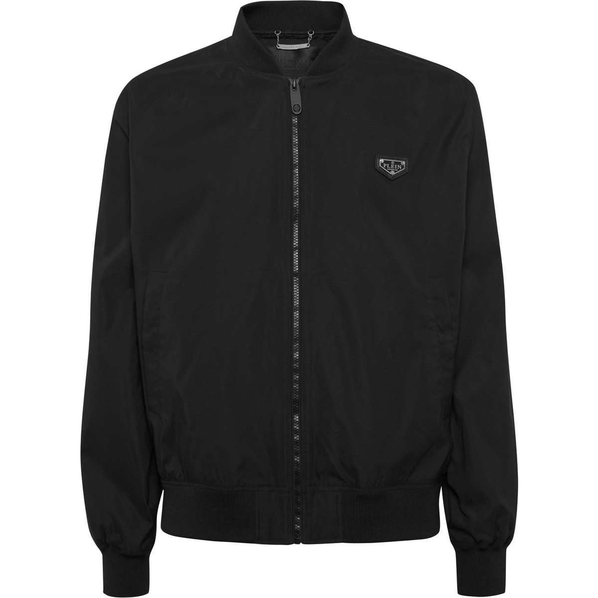 Herren Schwarze Leichte Bomberjacke