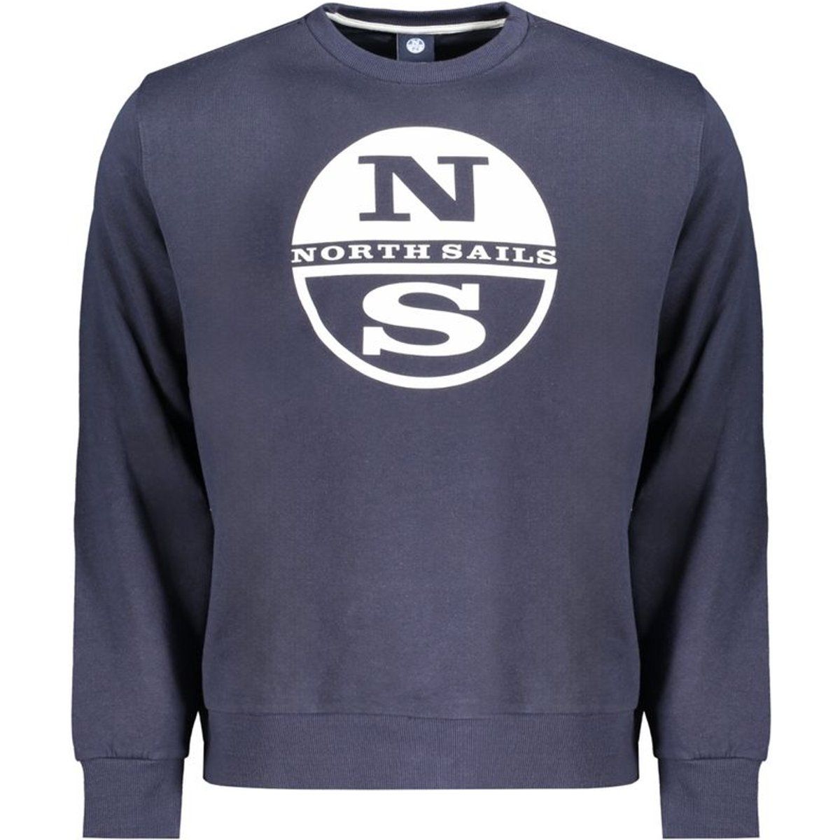 Lässiges Baumwoll-Sweatshirt mit Rundhalsausschnitt