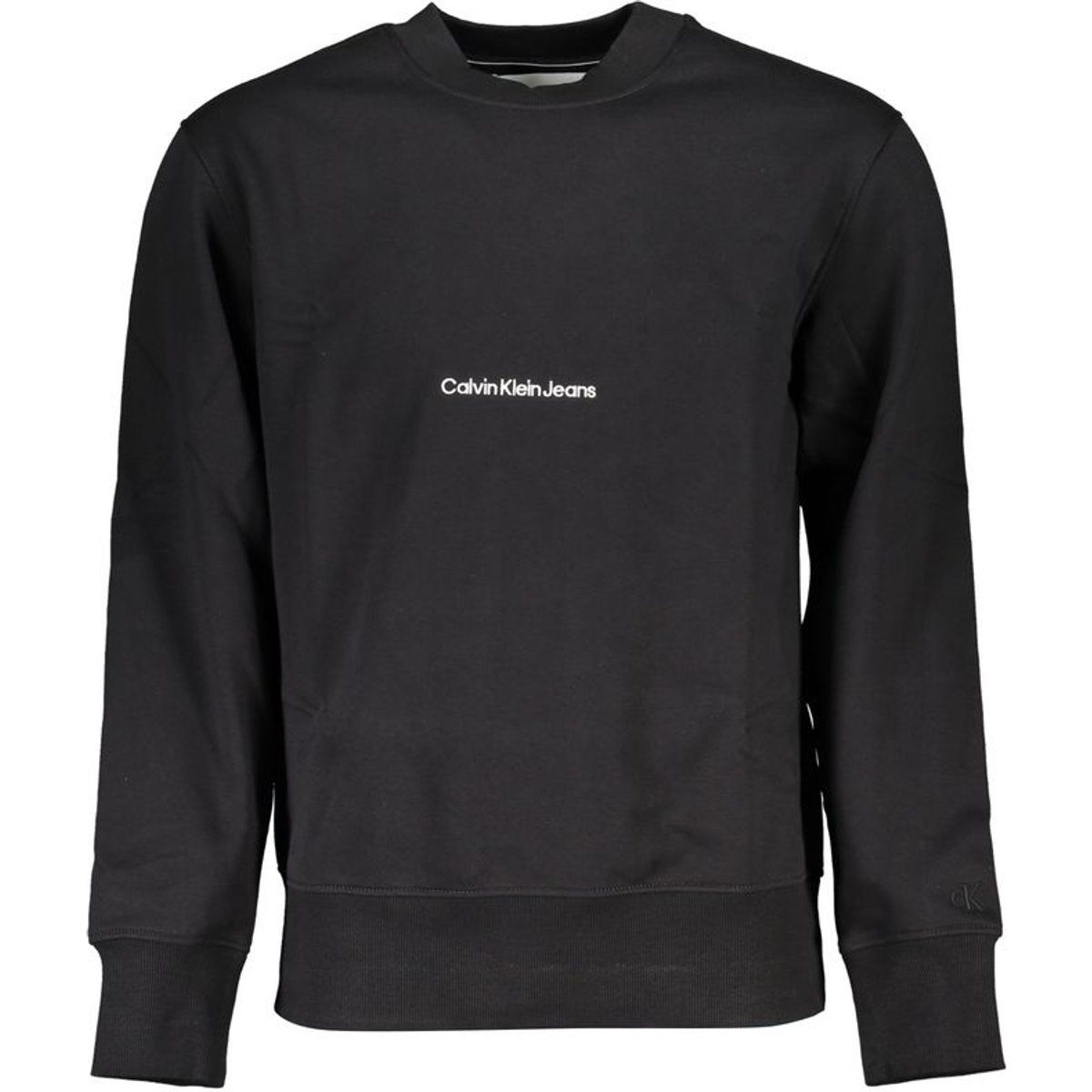 Essential Baumwoll-Sweatshirt mit Rundhalsausschnitt
