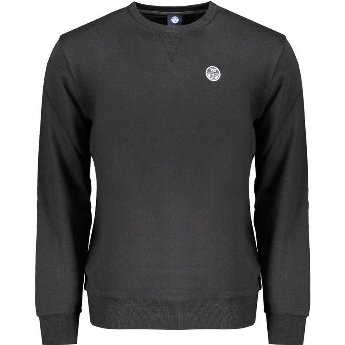 Klassisches Baumwoll-Sweatshirt mit Rundhalsausschnitt