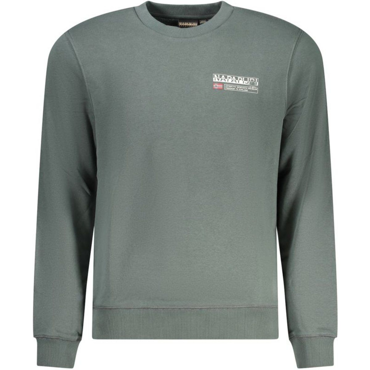 Lässiges Baumwoll-Sweatshirt mit Rundhalsausschnitt