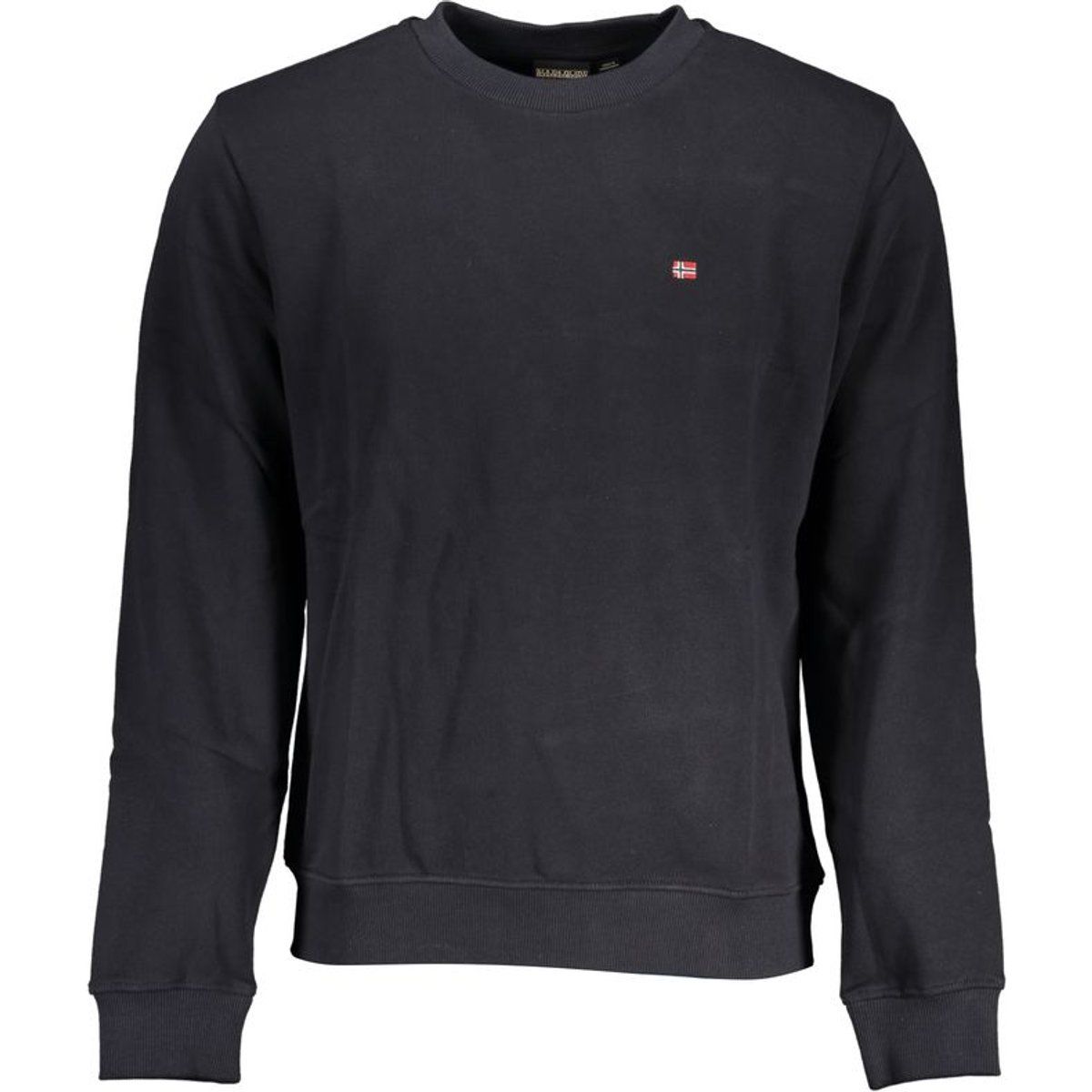 Klassisches Baumwoll-Sweatshirt mit Rundhalsausschnitt