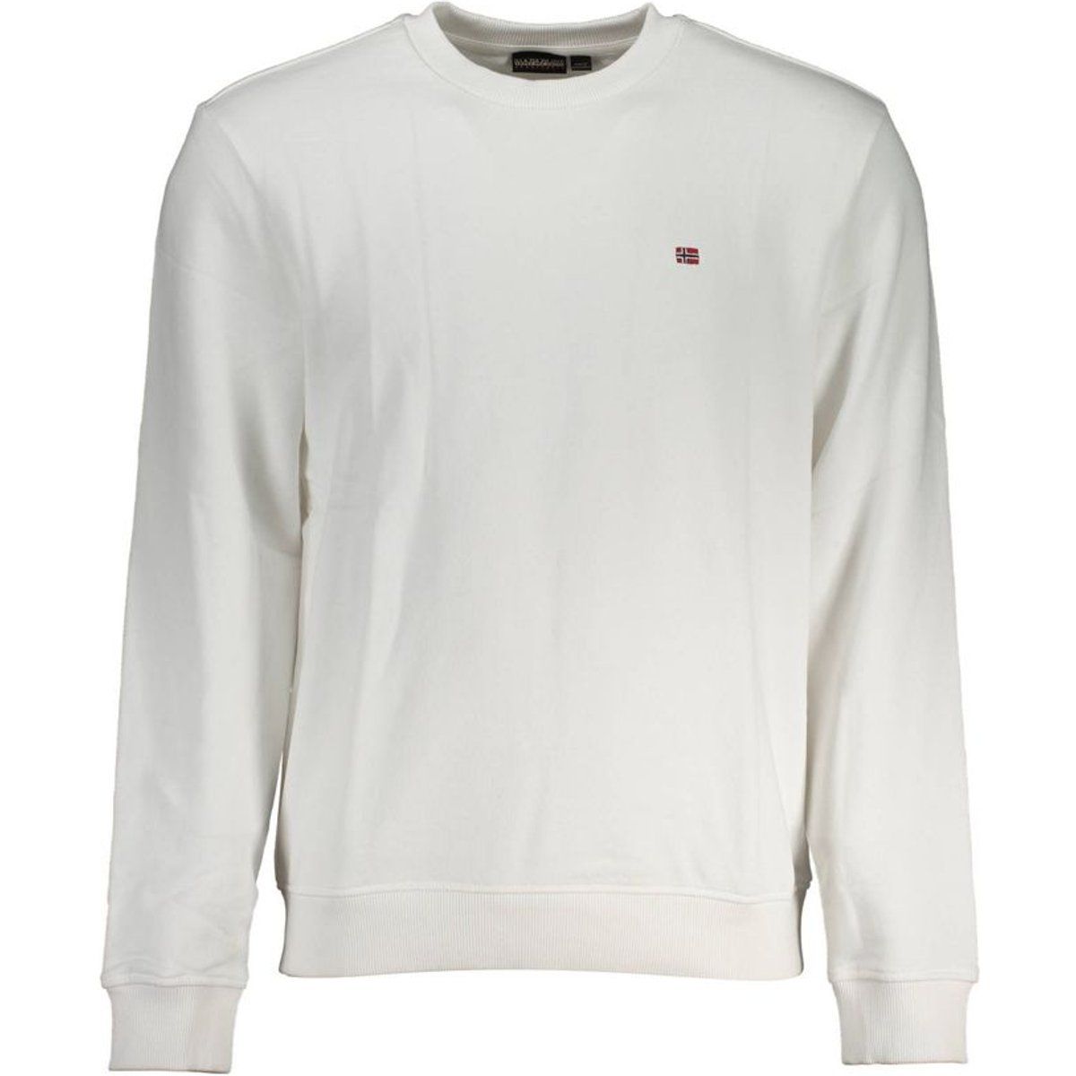 Klassisches Baumwoll-Sweatshirt mit Rundhalsausschnitt