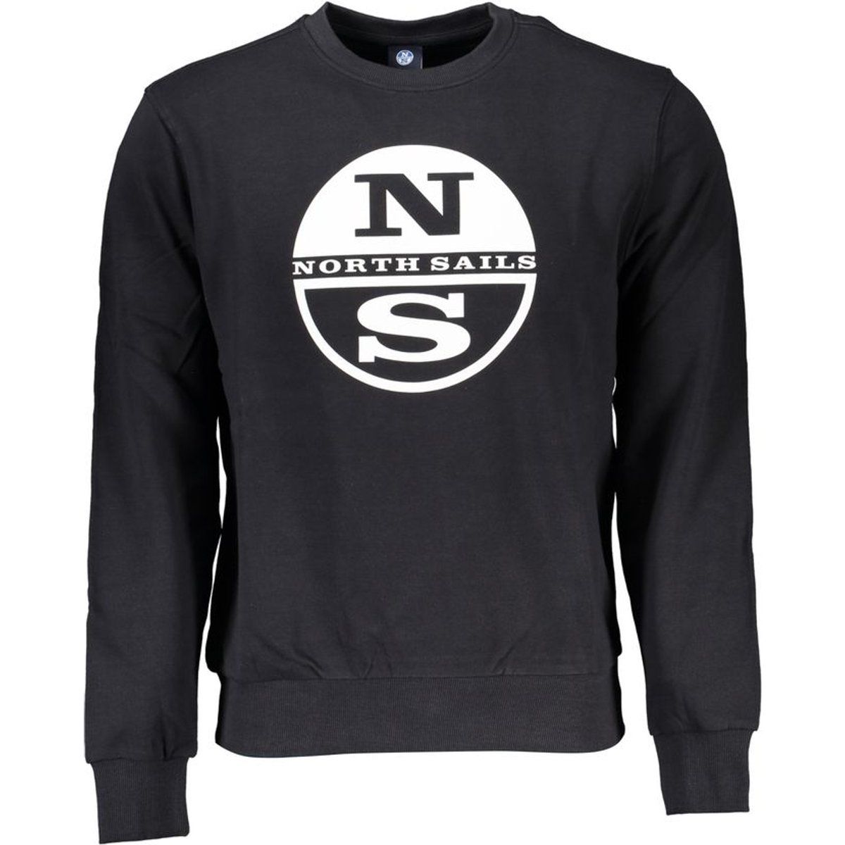 Klassisches Baumwoll-Sweatshirt mit Logo-Print