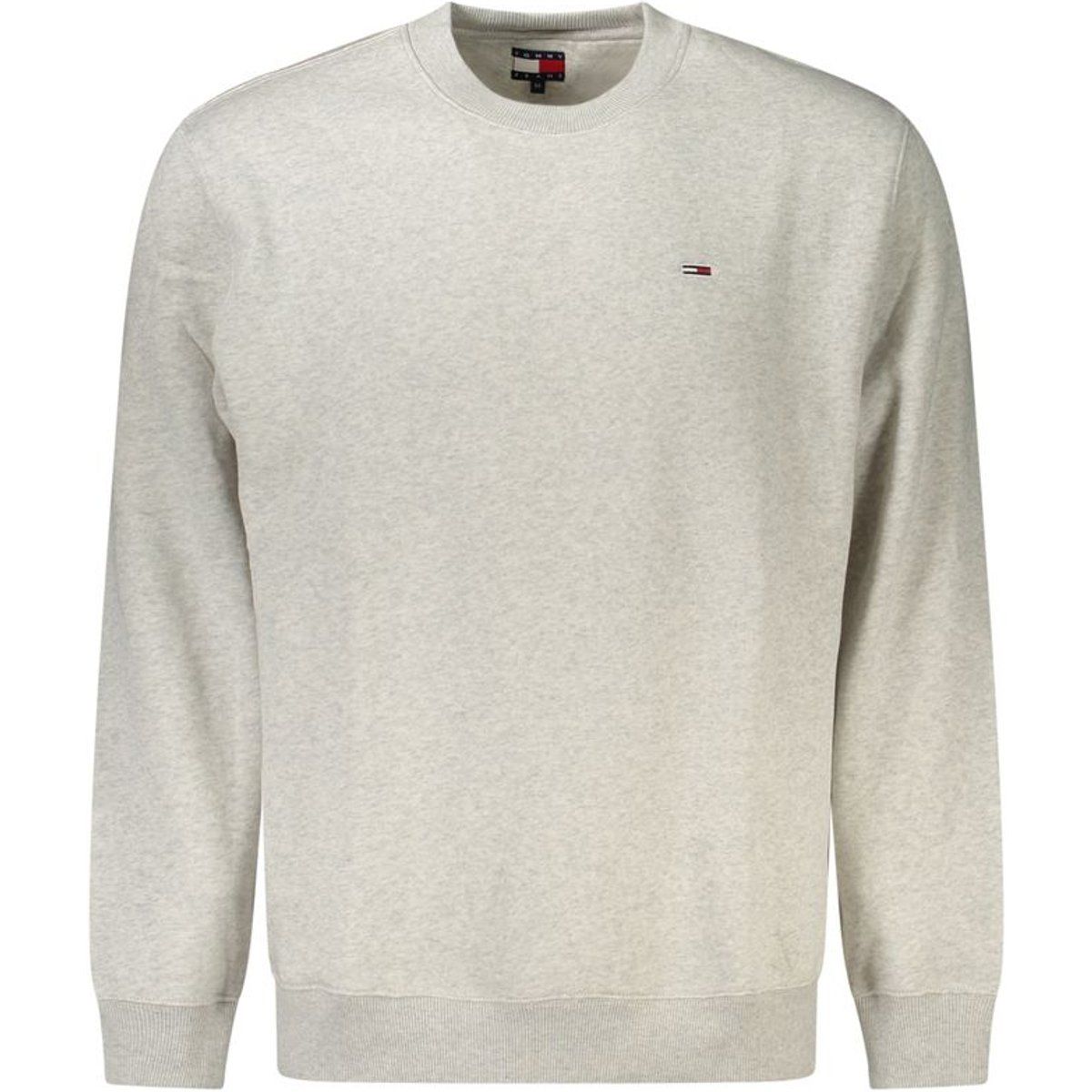 Klassisches Baumwollmischung Sweatshirt mit Rundhalsausschnitt