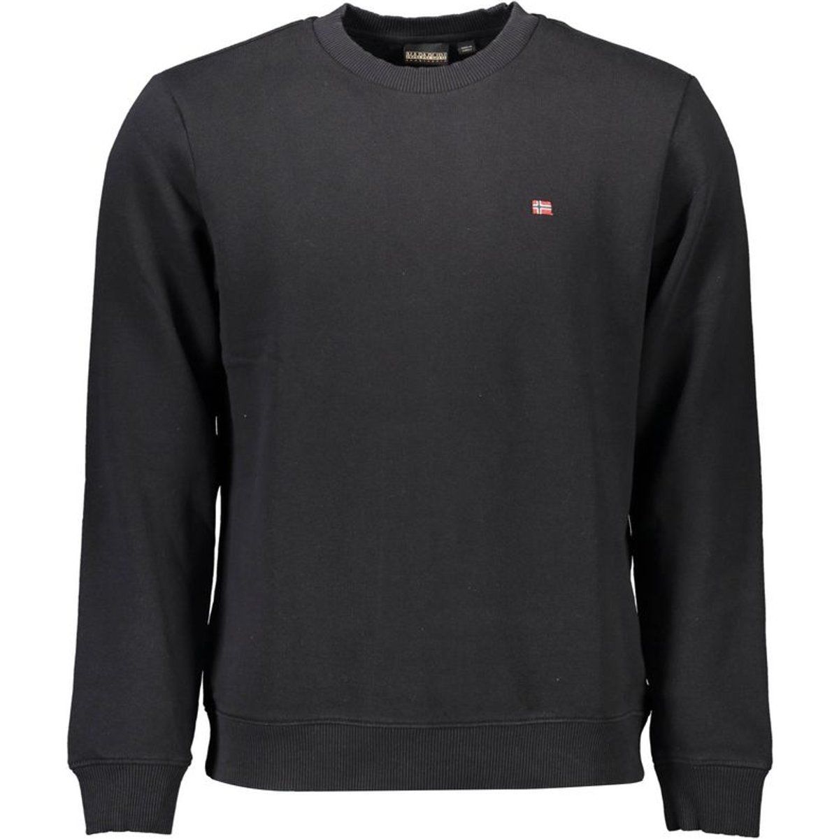 Klassisches Baumwoll-Sweatshirt mit Rundhalsausschnitt