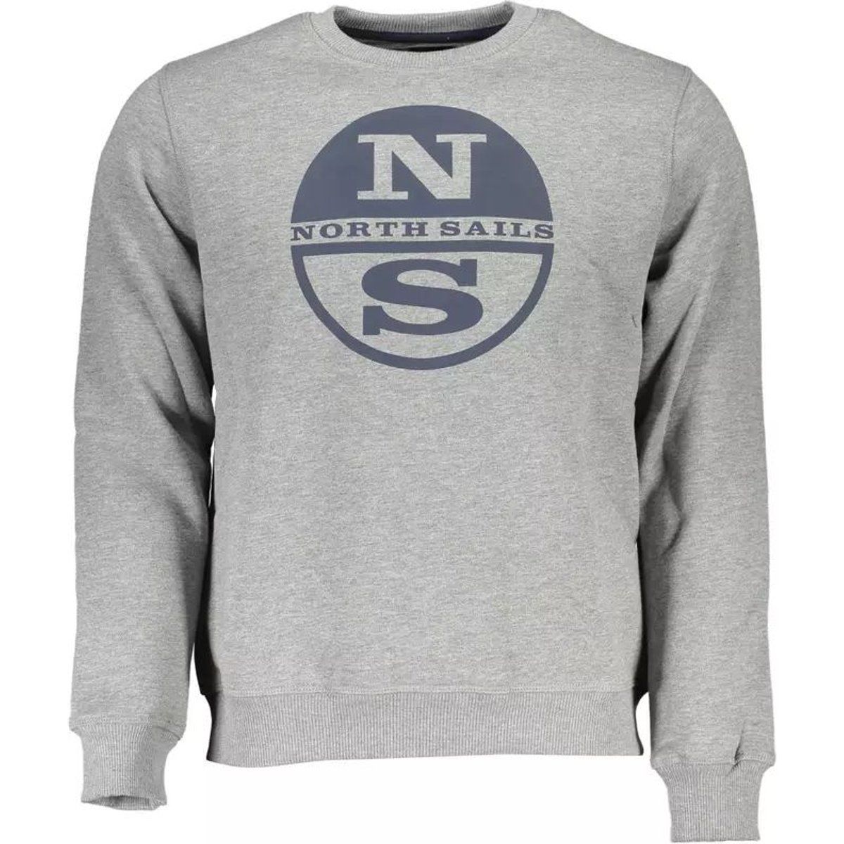 Klassisches Baumwoll-Sweatshirt mit Rundhalsausschnitt