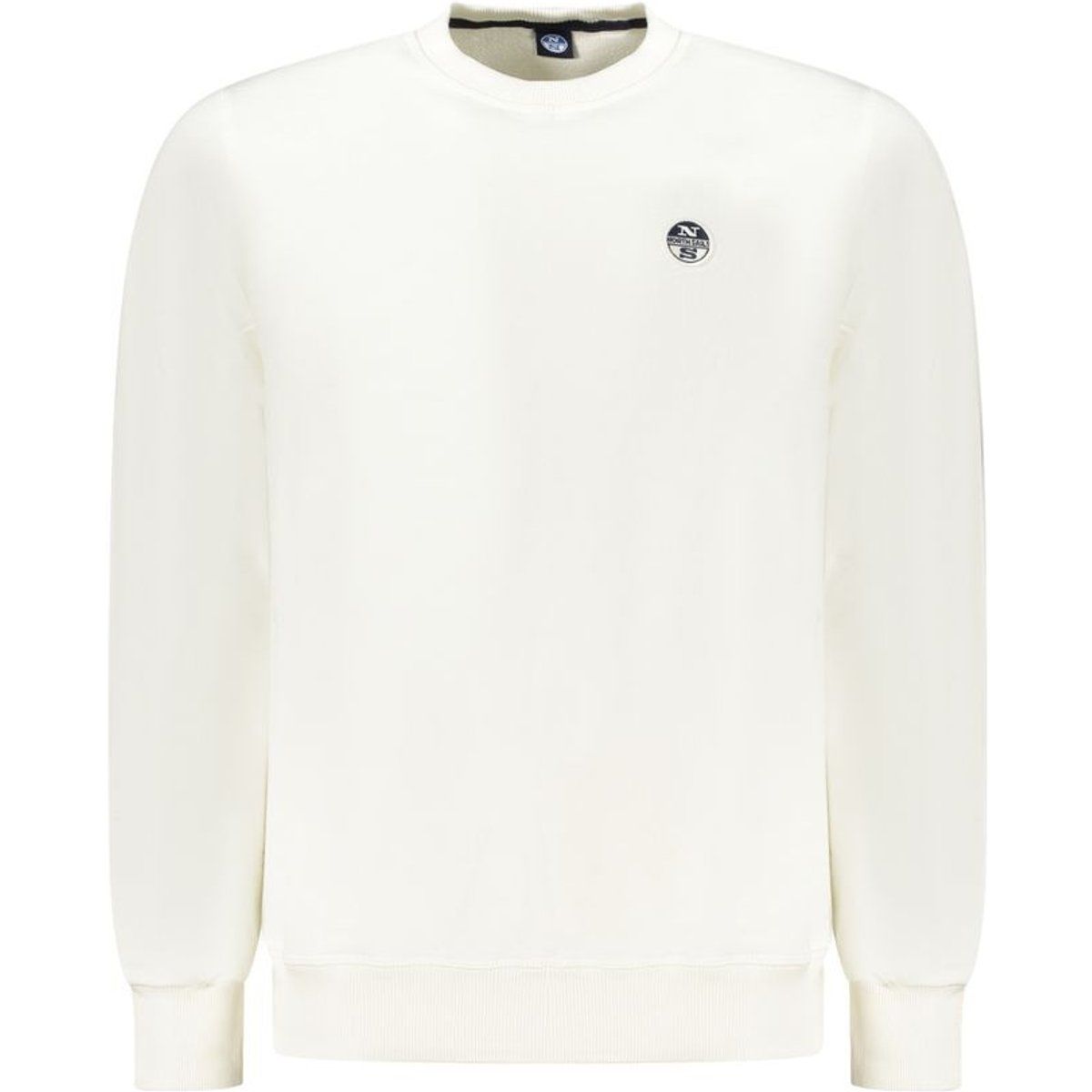 Klassisches Baumwoll-Sweatshirt mit Rundhalsausschnitt
