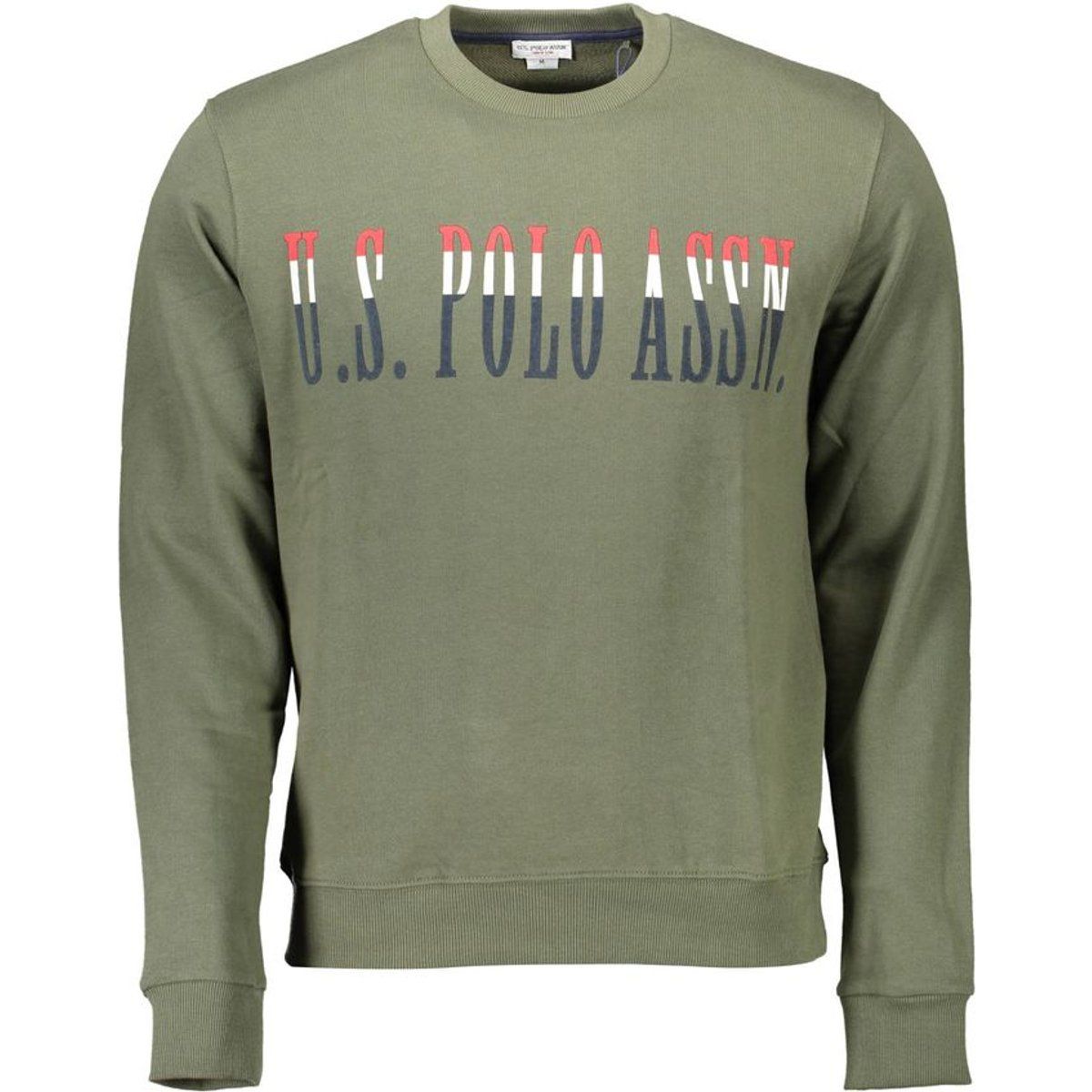Klassisches Baumwoll-Sweatshirt mit Rundhalsausschnitt