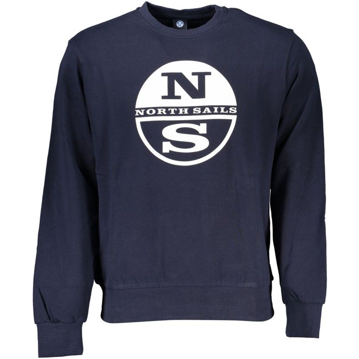 Klassisches Baumwoll-Sweatshirt mit Rundhalsausschnitt