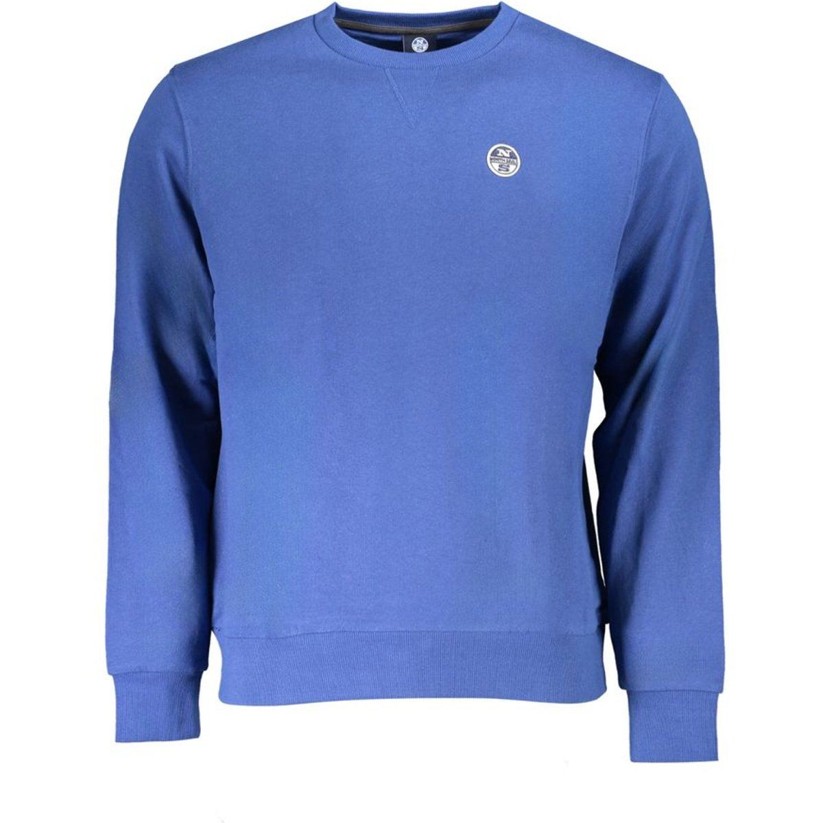 Klassisches Baumwoll-Sweatshirt mit Rundhalsausschnitt