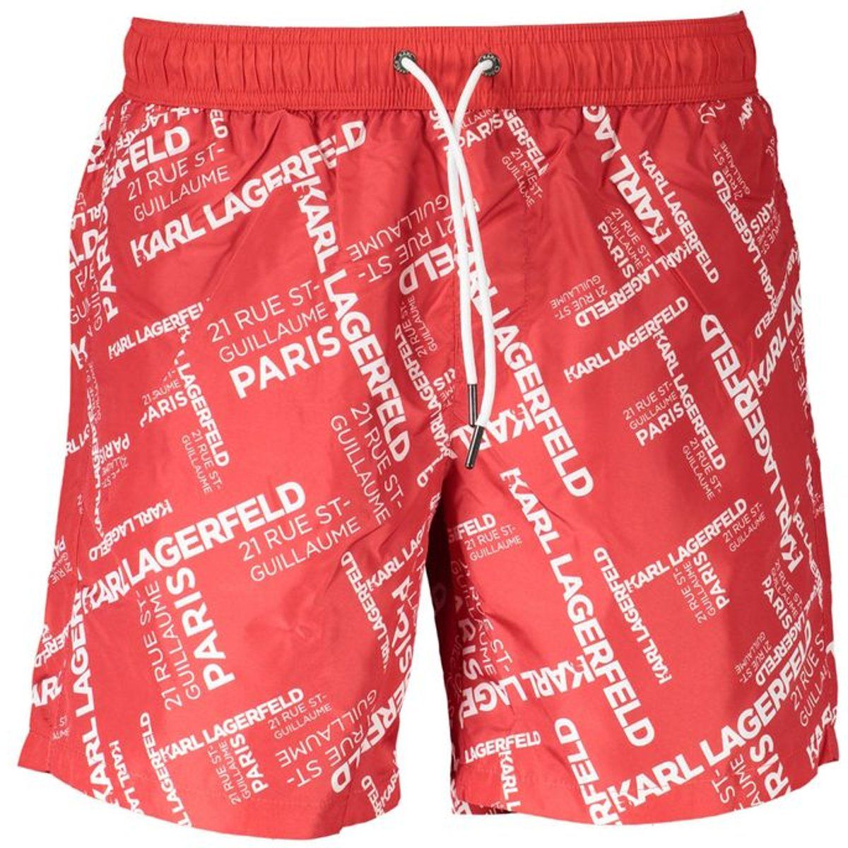 Logo-Print Badehosen