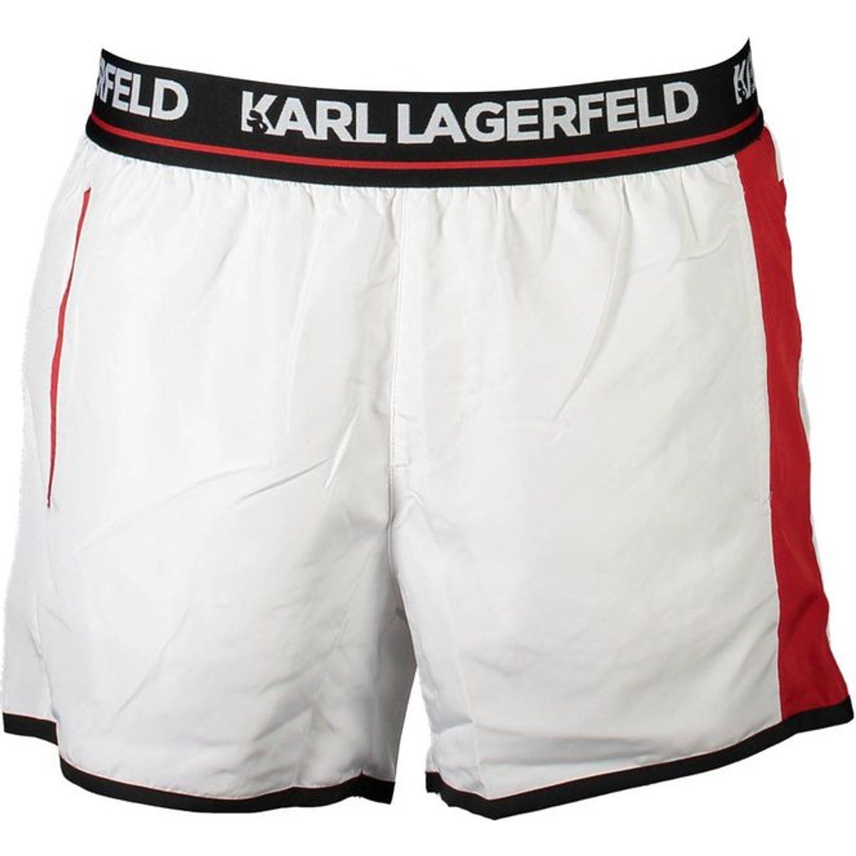 Schwimmshorts mit Logo-Gummibund