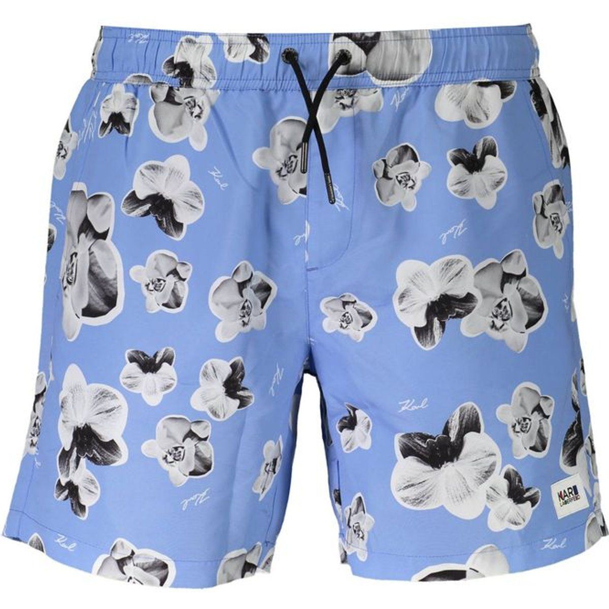 Blumen Badehose mit Kordelzug