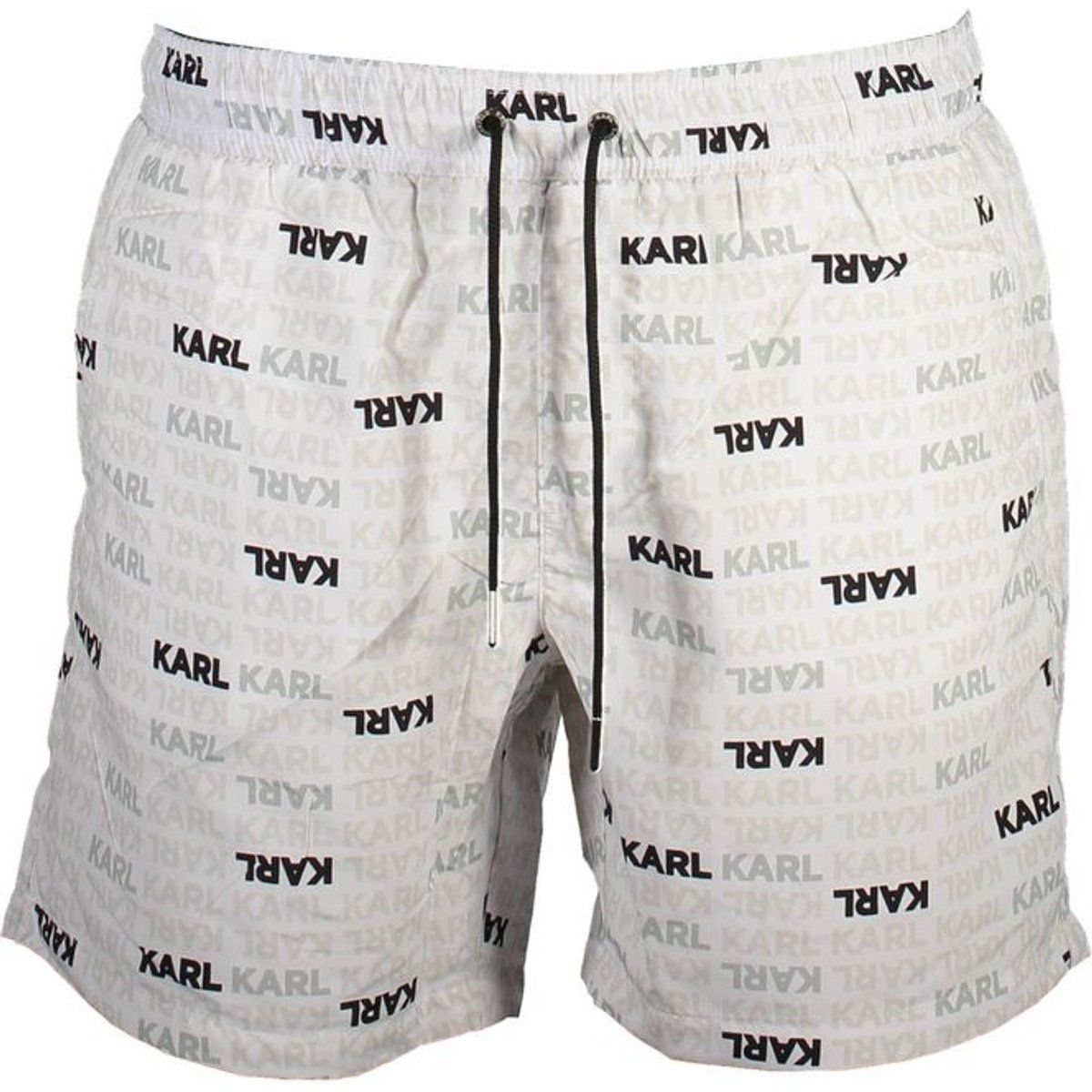 Badehose mit Logo-Print