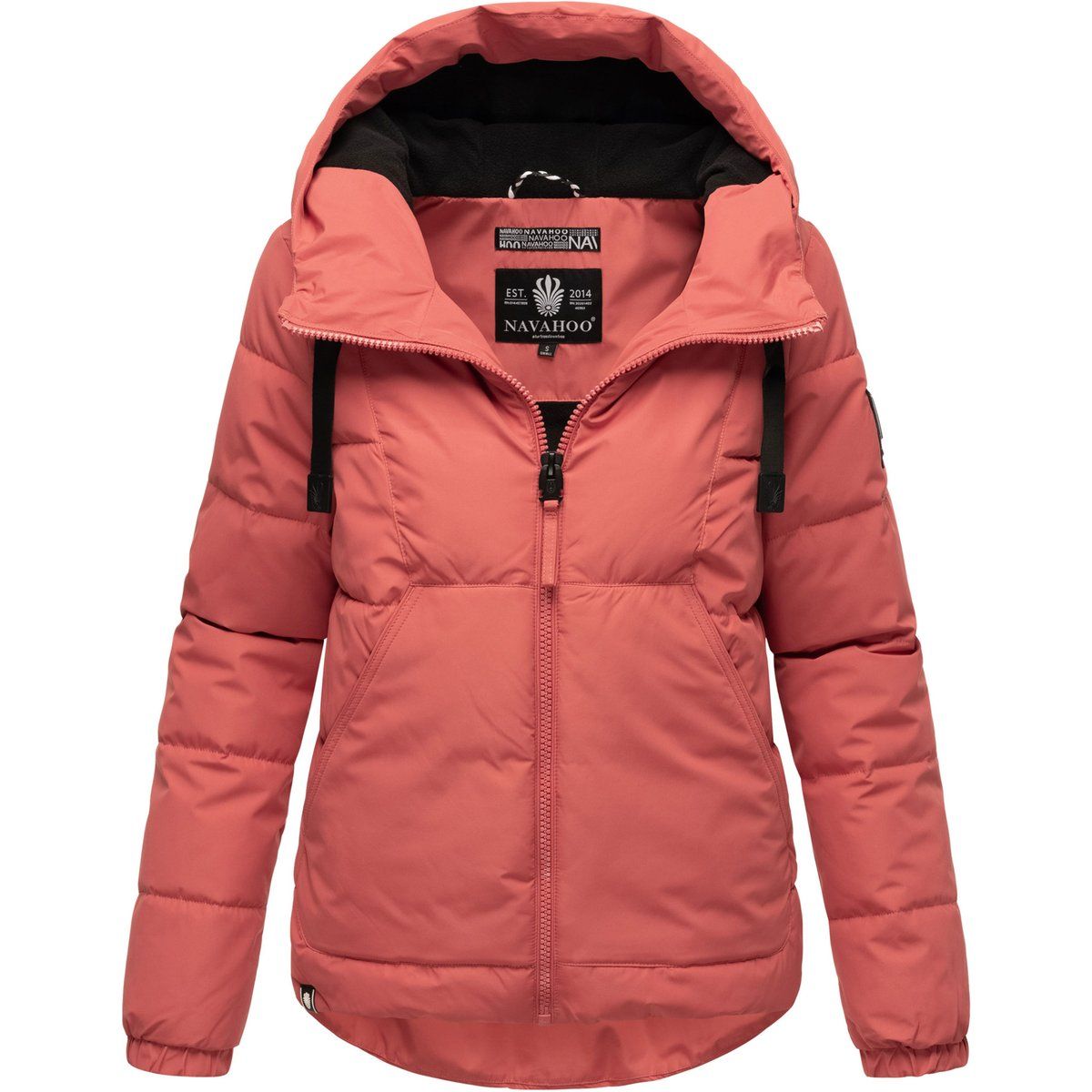 Gesteppte Pufferjacke mit Kapuze