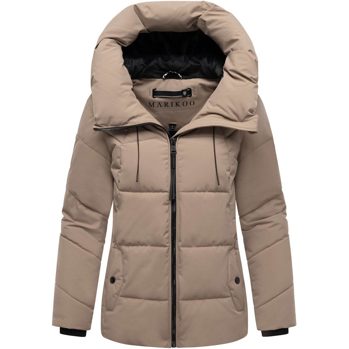 Gesteppte Damen Winterjacke mit Kapuze